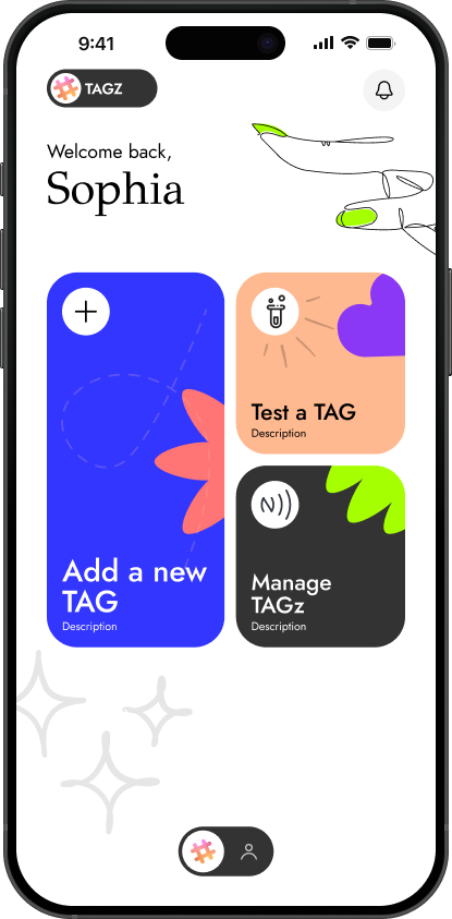 Tagz App Preview